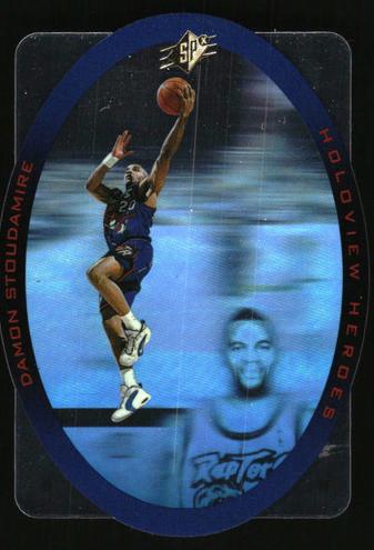 1996 SPx Basketball Damon Stoudamire #H9
