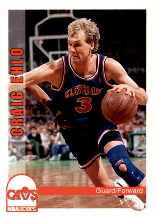 1992 Hoops Basketball Craig Ehlo #39