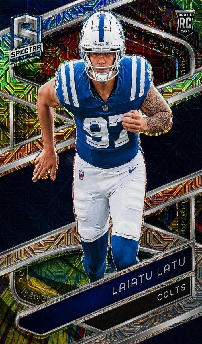 2024 Panini Spectra Football Meta Laiatu Latu #122