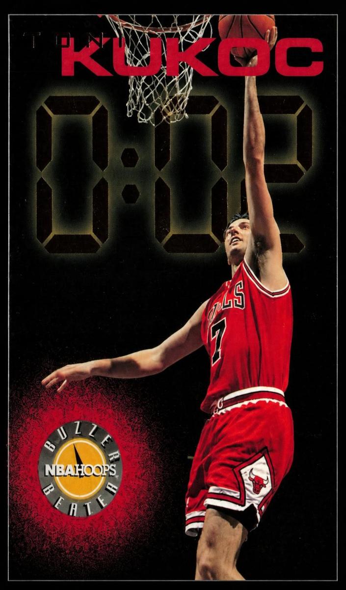 1995 Hoops Basketball Toni Kukoc #222