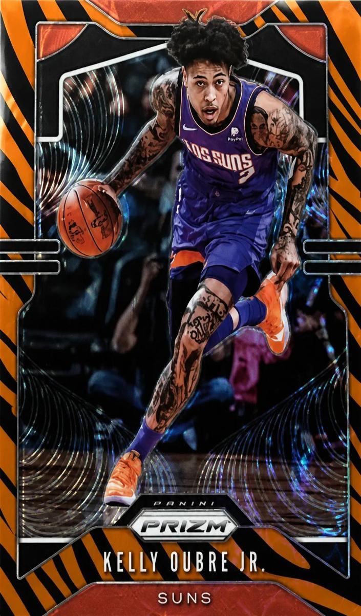 2019 Panini Prizm Basketball Choice Tiger Stripe Kelly Oubre Jr. #108