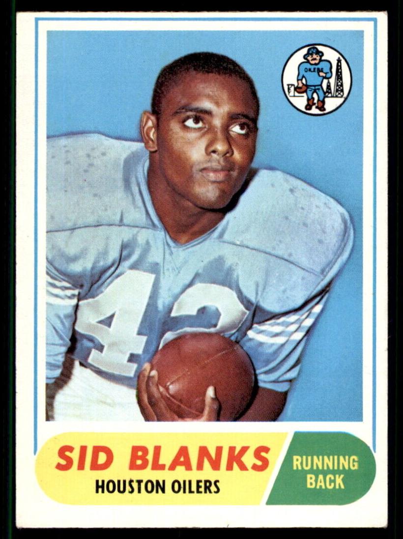 1968 Topps Football Sid Blanks #120