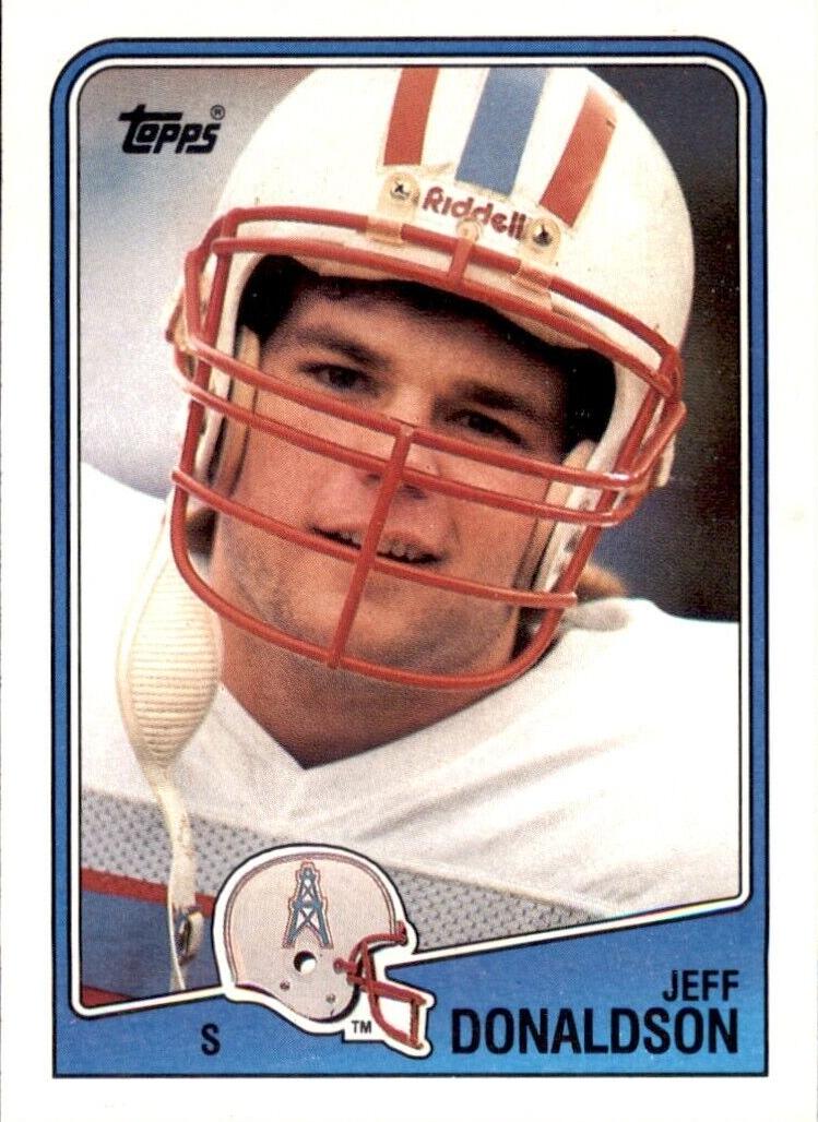 1988 Topps Football Jeff Donaldson #115