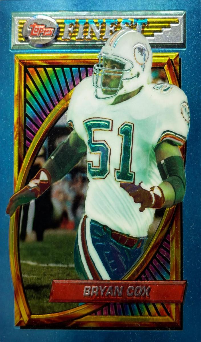1994 Topps Finest Football Bryan Cox #97
