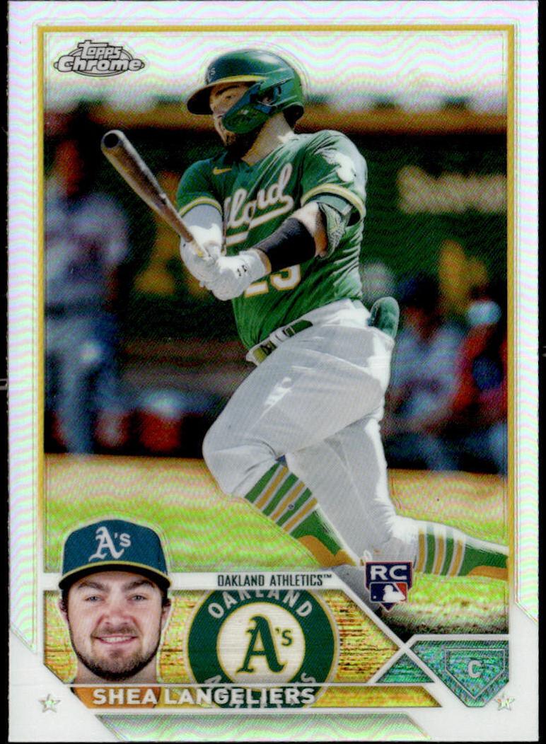 2023 Topps Chrome Baseball Refractor Shea Langeliers #175 SGC 10