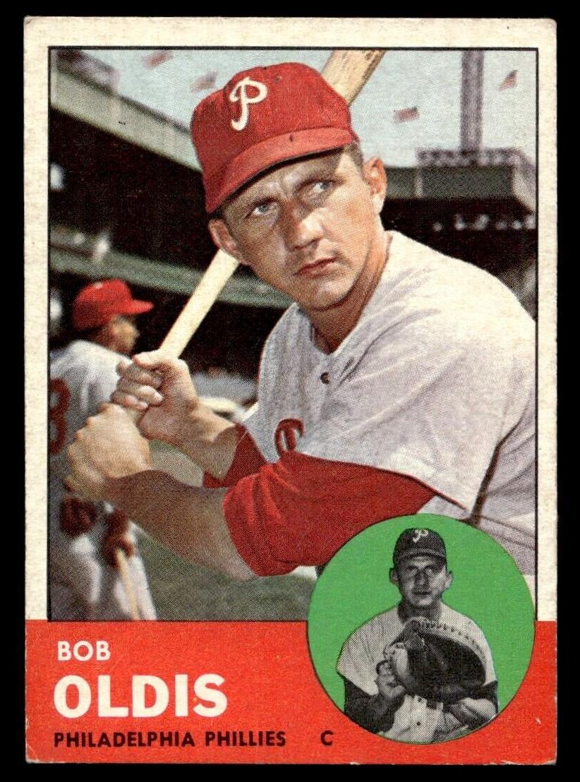 1963 Topps Baseball Bob Oldis #404 PSA 7