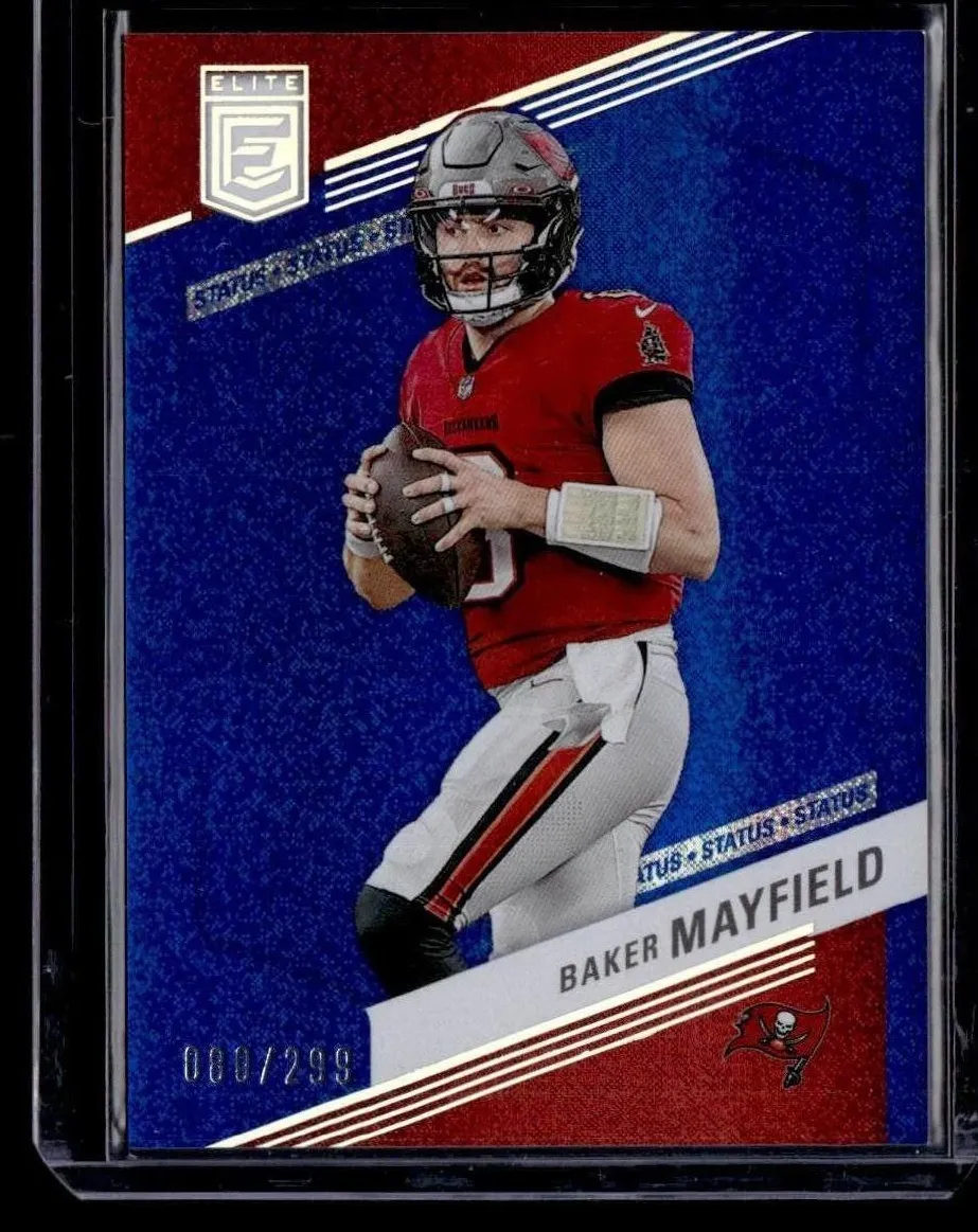 2023 Donruss Elite Football Status Sparkle Baker Mayfield #9