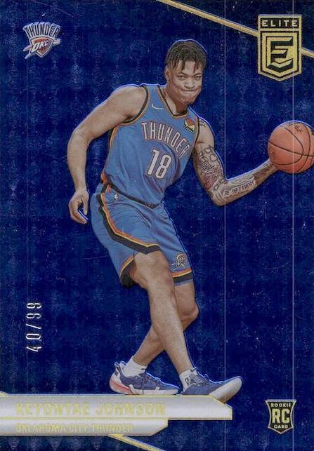 2023 Donruss Elite Basketball Blue Keyontae Johnson #213