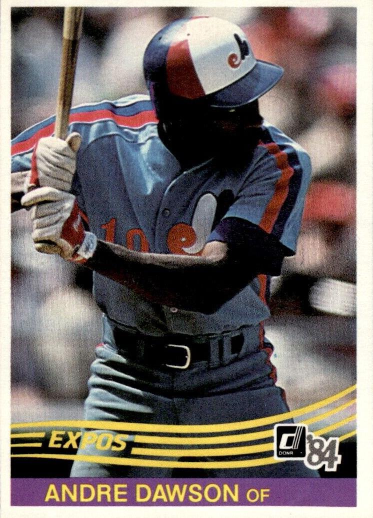 1984 Donruss Baseball Andre Dawson #97