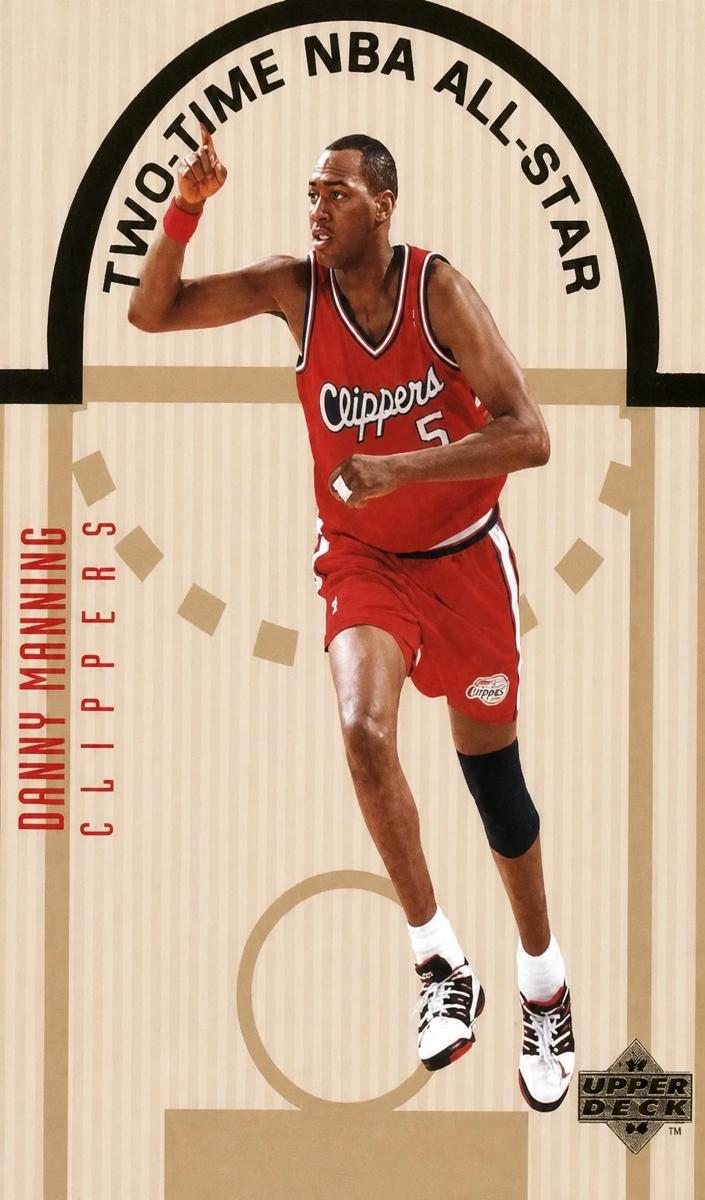 1993 Upper Deck SE Basketball Danny Manning #W7