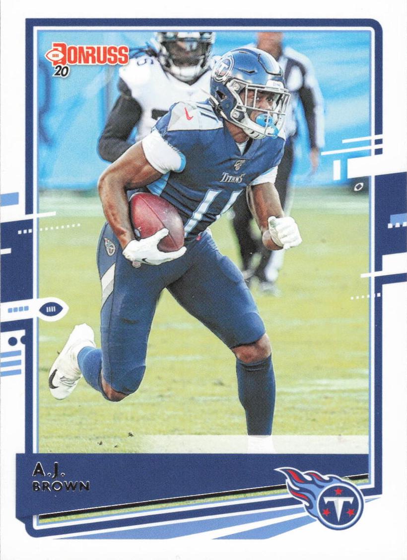 2020 Panini Donruss Football A.J. Brown #247 CGC 9
