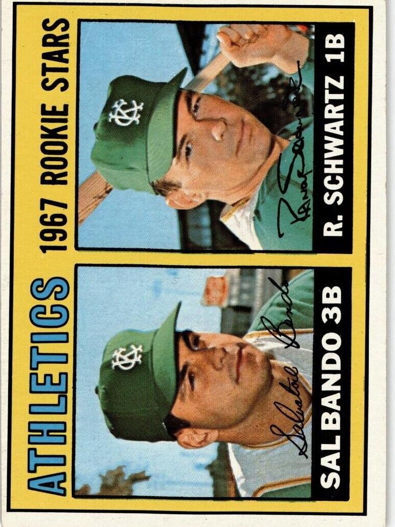 1967 Topps Baseball Sal Bando #33