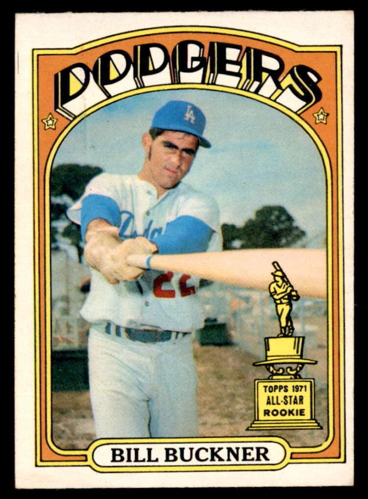 1972 O-Pee-Chee Baseball Bill Buckner #114 PSA 4