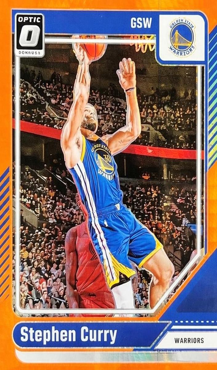 2024 Donruss Optic Basketball Hyper Orange Stephen Curry #155