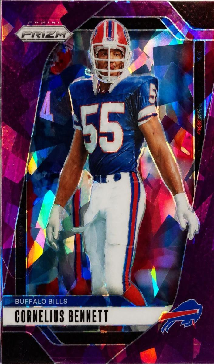 2024 Panini Prizm Football Purple Ice Cornelius Bennett #36