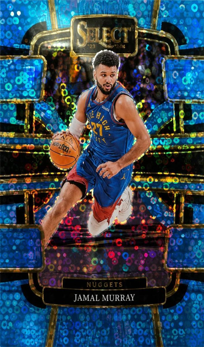 2023 Panini Select Basketball Disco Light Blue Jamal Murray #35