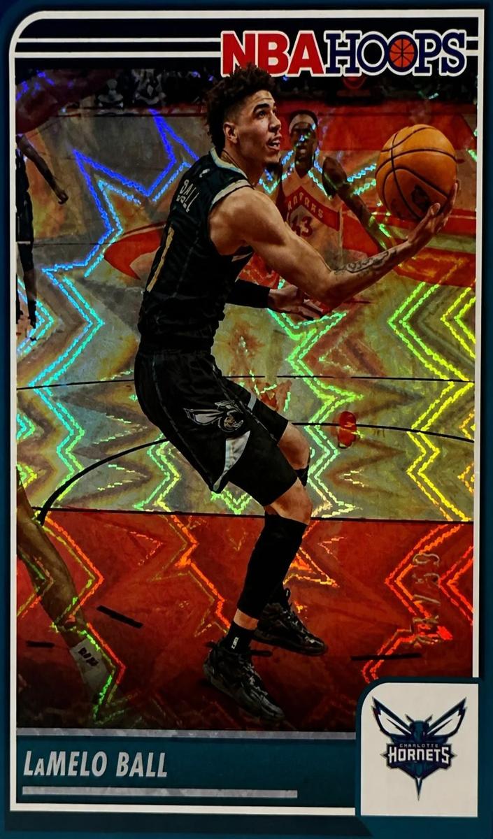 2023 Panini Hoops Basketball Blue Explosion LaMelo Ball #87