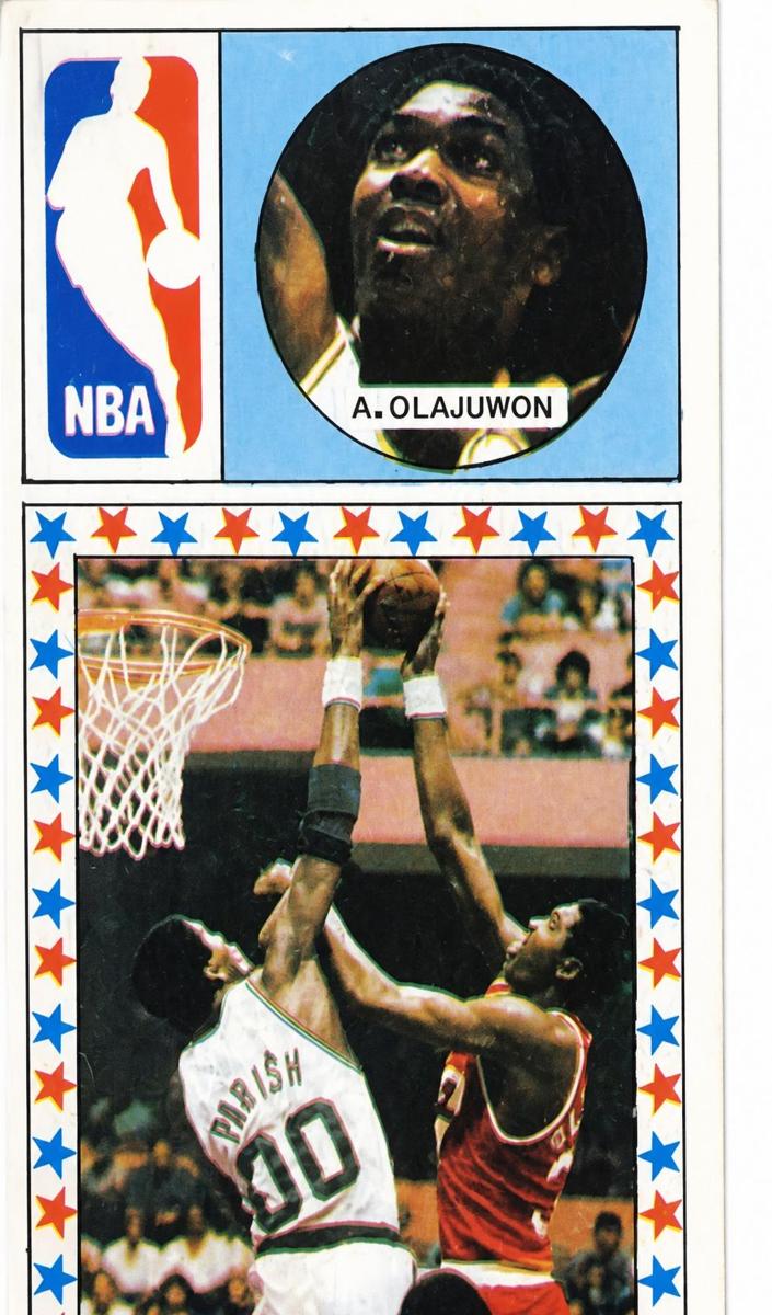 1986 Merchante Spanish Basketball Hakeem Olajuwon #173