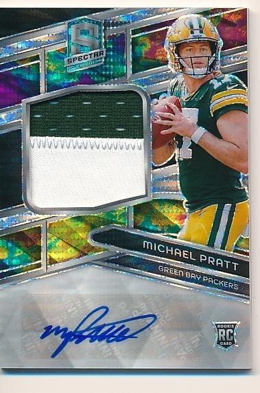 2024 Panini Spectra Football Celestial Michael Pratt #228