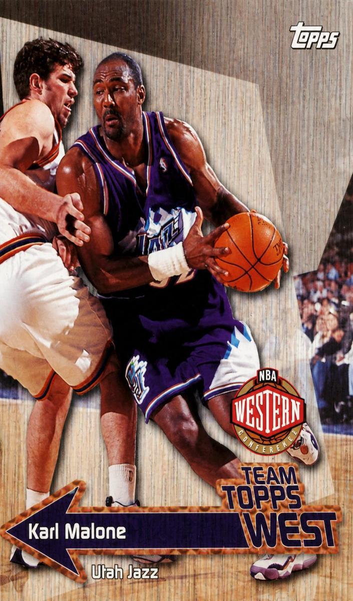 1999 Topps Basketball Karl Malone #TT8
