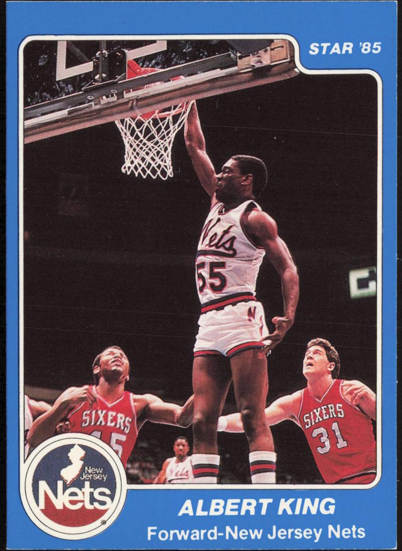 1984 Star Basketball Albert King #93