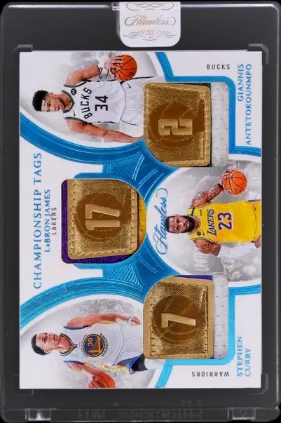 2024 Panini Flawless Basketball LeBron James #TCT-SLG