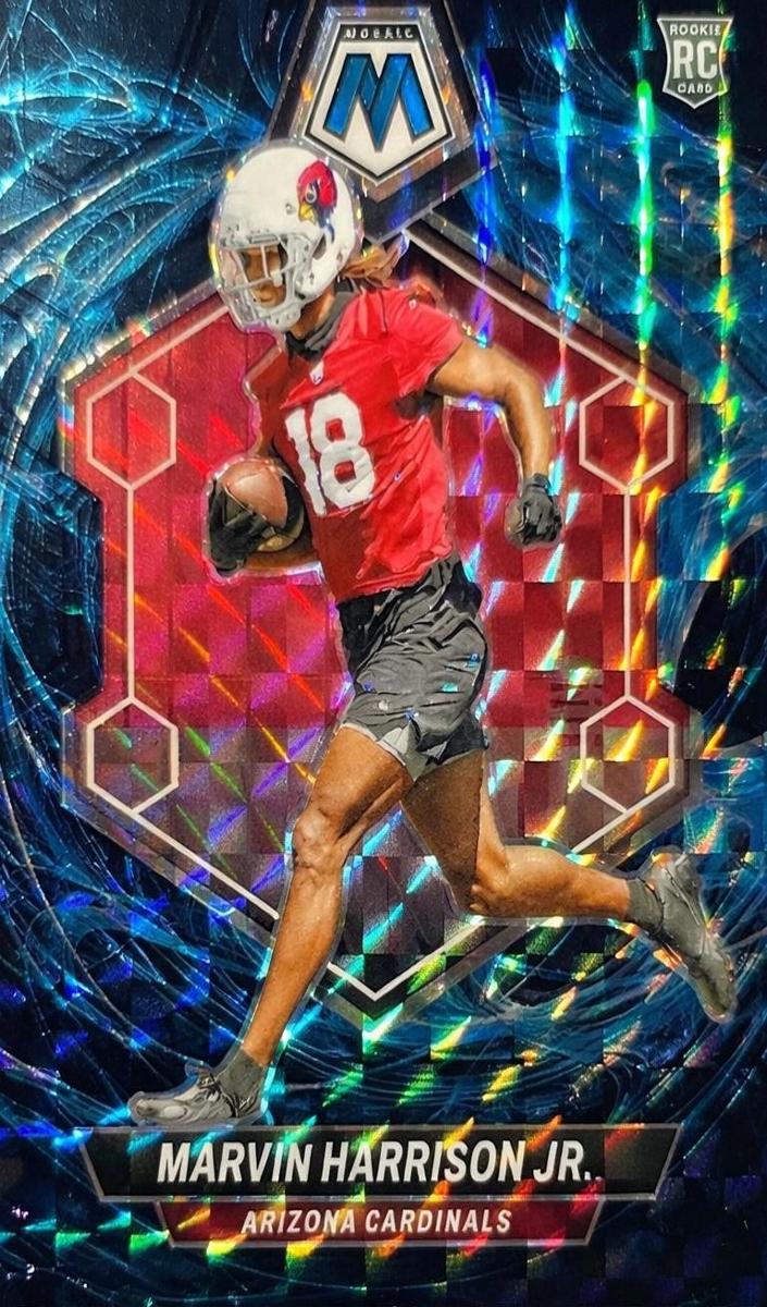 2024 Panini Mosaic Football Genesis Marvin Harrison Jr. #304 PSA 9