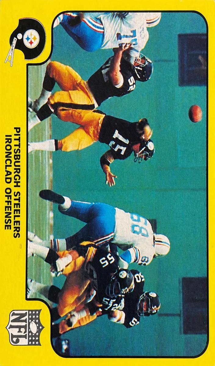 1978 Fleer Team Action Football Pittsburgh Steelers #43
