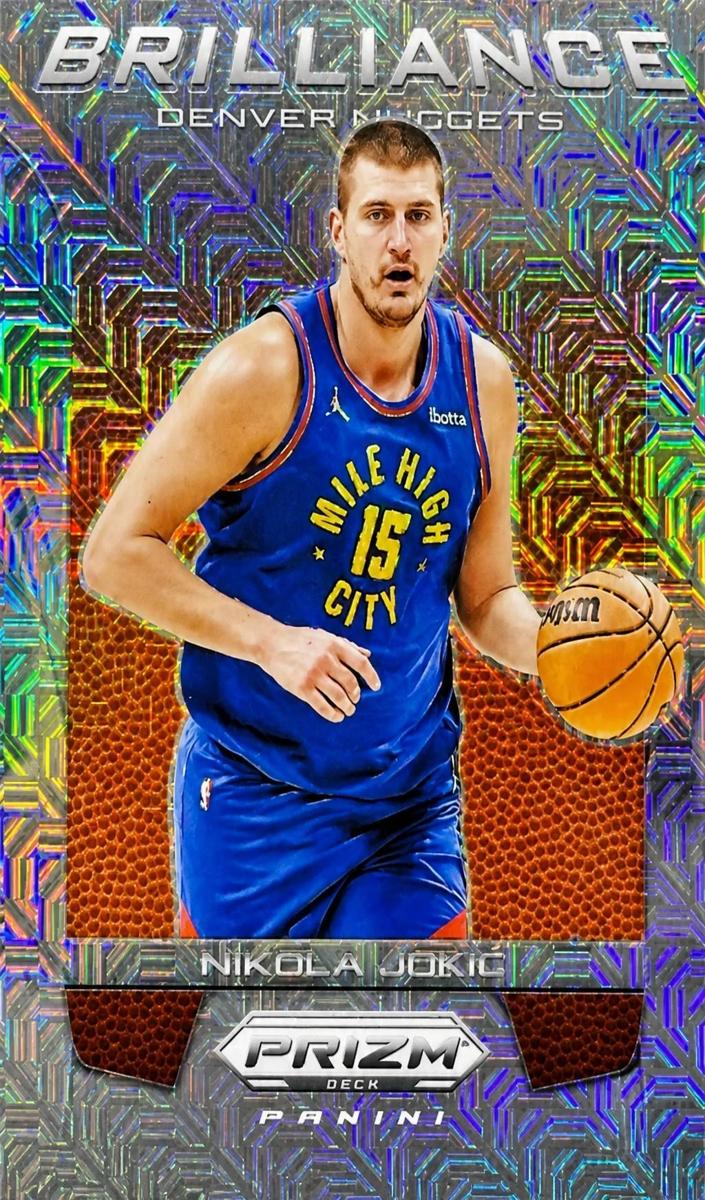 2023 Panini Prizm Deca Basketball Mojo Nikola Jokic #18 PSA 7.5