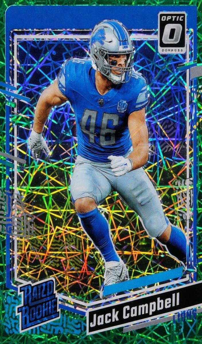 2023 Panini Donruss Football Green Velocity Jack Campbell #330