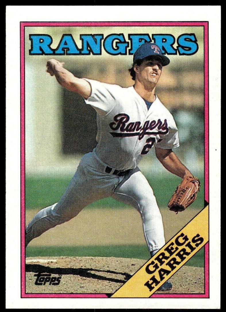 1988 Topps Baseball Greg Harris #369
