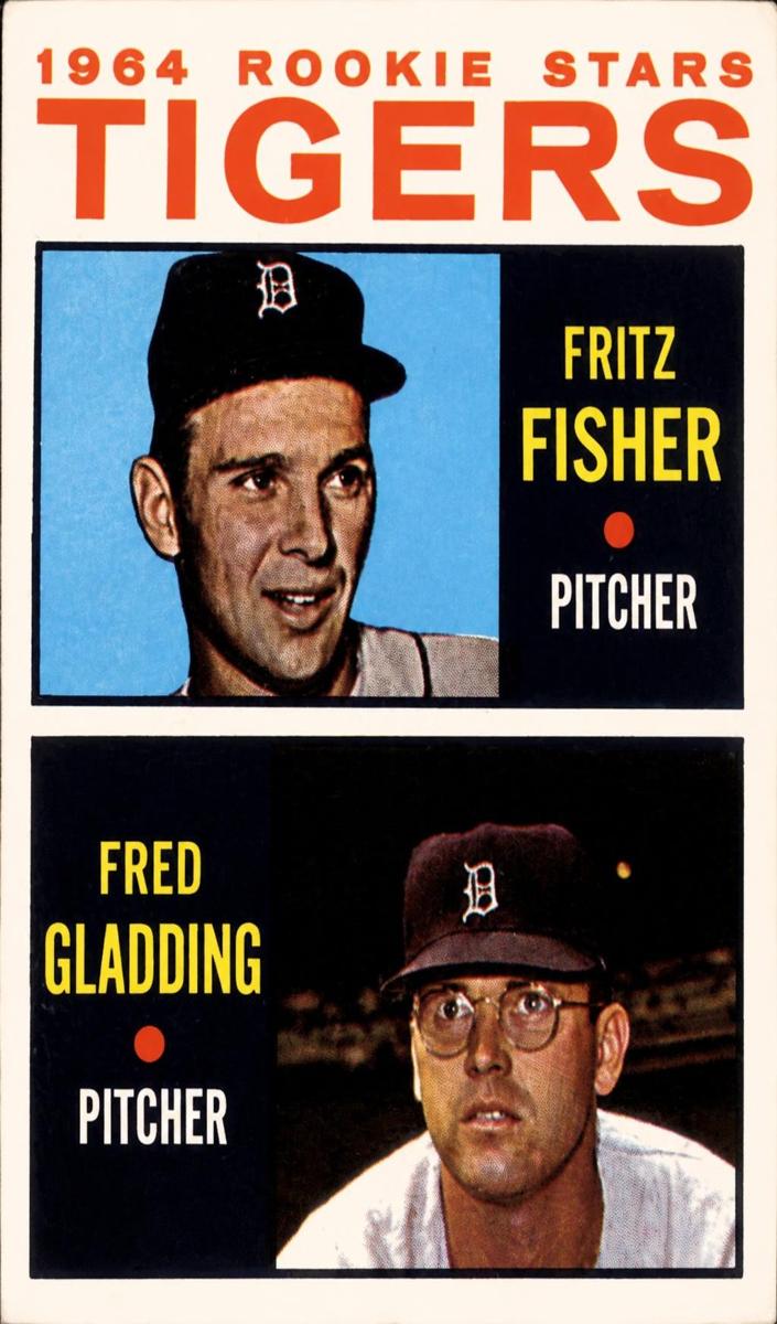 1964 Topps Baseball Tigers Rookies #312 PSA 8.5