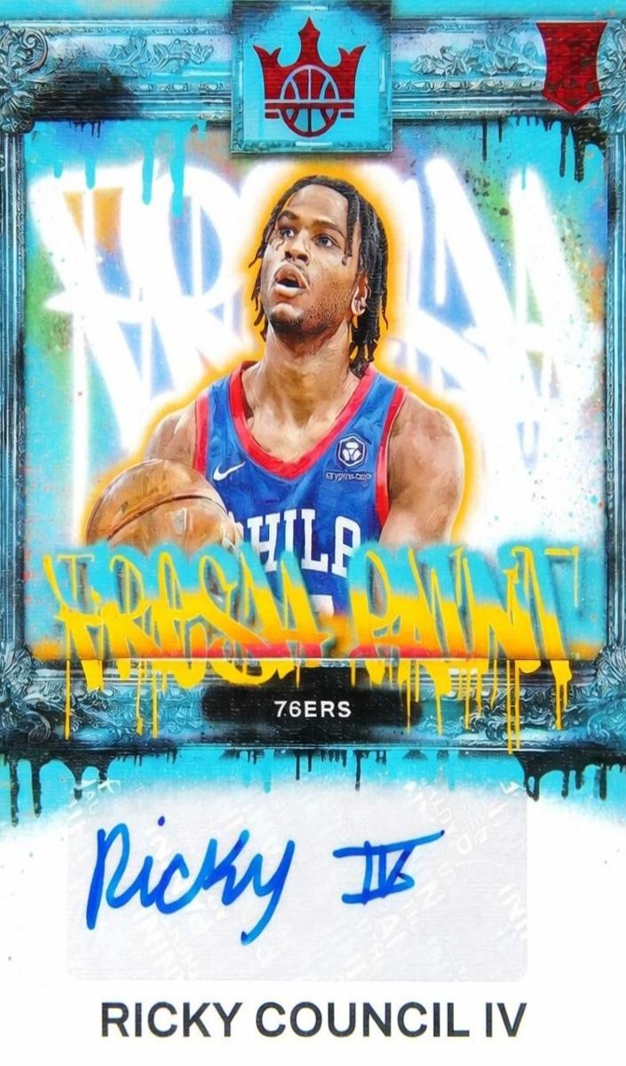 2023 Panini Court Kings Basketball Ruby Ricky Council IV #FP-RCF PSA 8.5