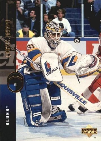 1994 Upper Deck Hockey Curtis Joseph #91