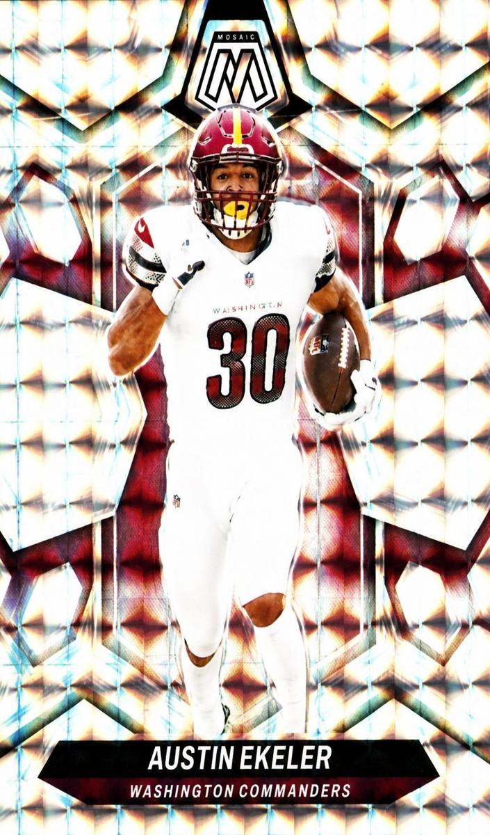 2024 Panini Mosaic Football Silver Austin Ekeler #218