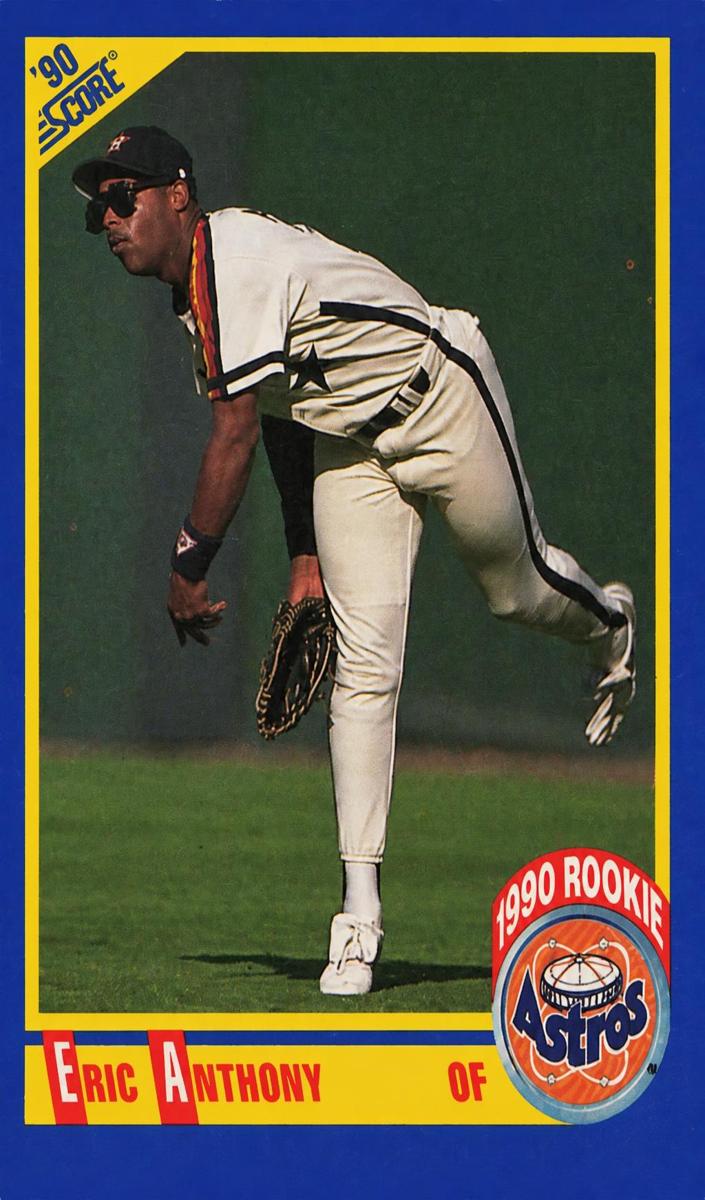 1990 Score Baseball Eric Anthony #584