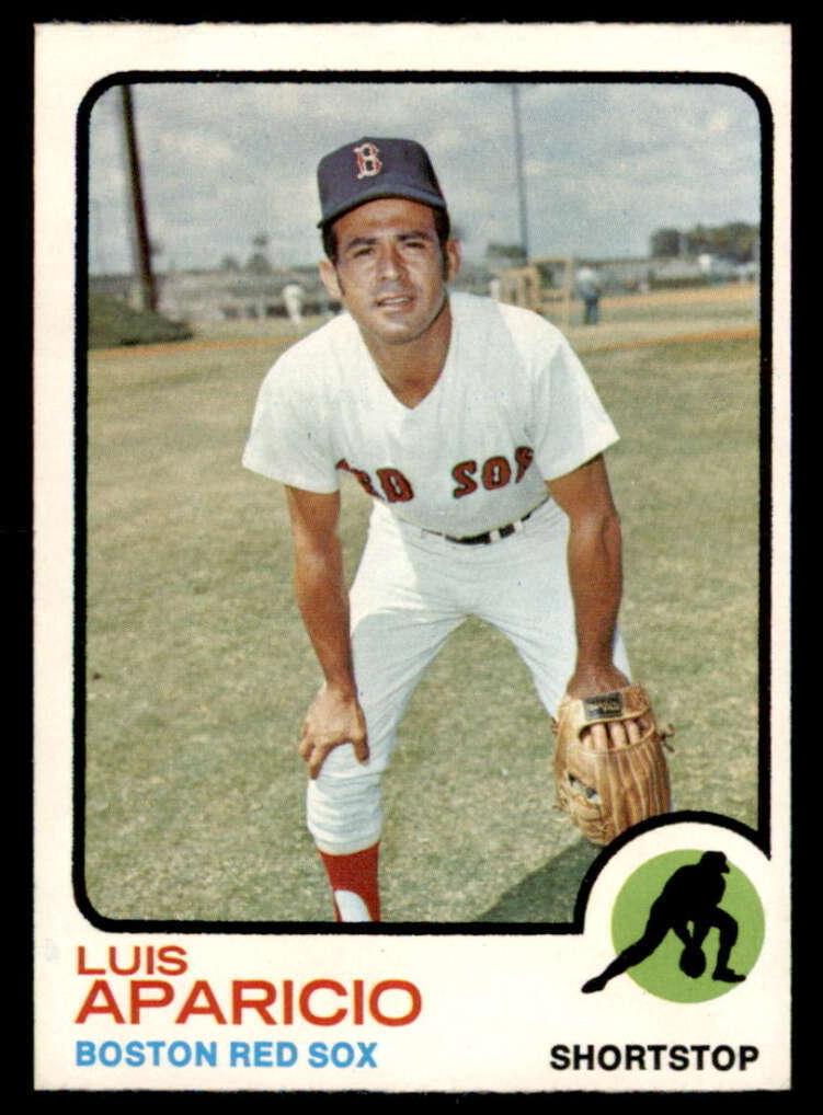 1973 O-Pee-Chee Baseball Luis Aparicio #165 PSA 9