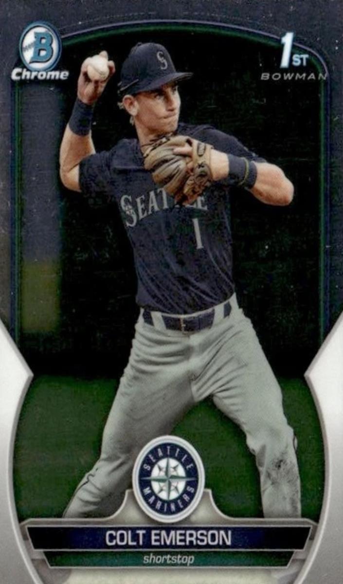 2023 Bowman Draft Chrome Baseball Colt Emerson #BDC-42