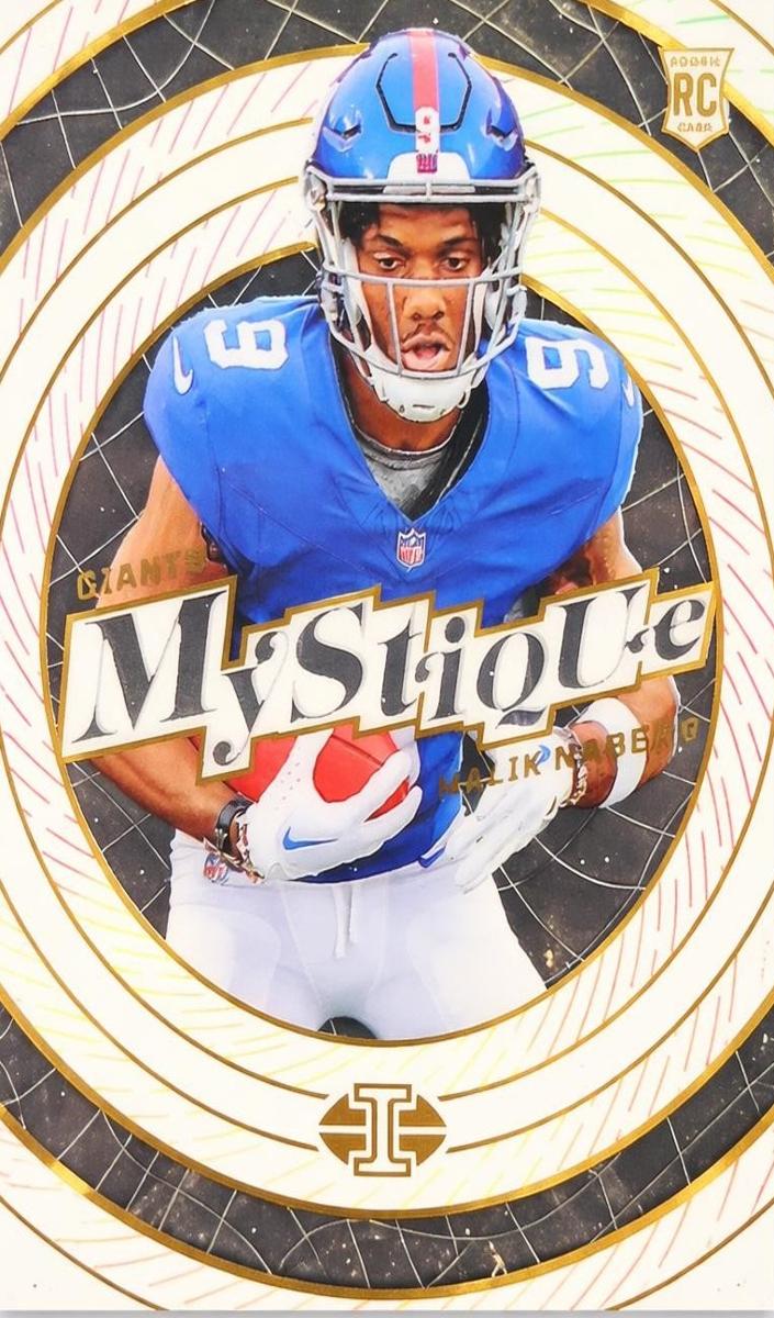 2024 Panini Illusions Football Stardust Malik Nabers #5