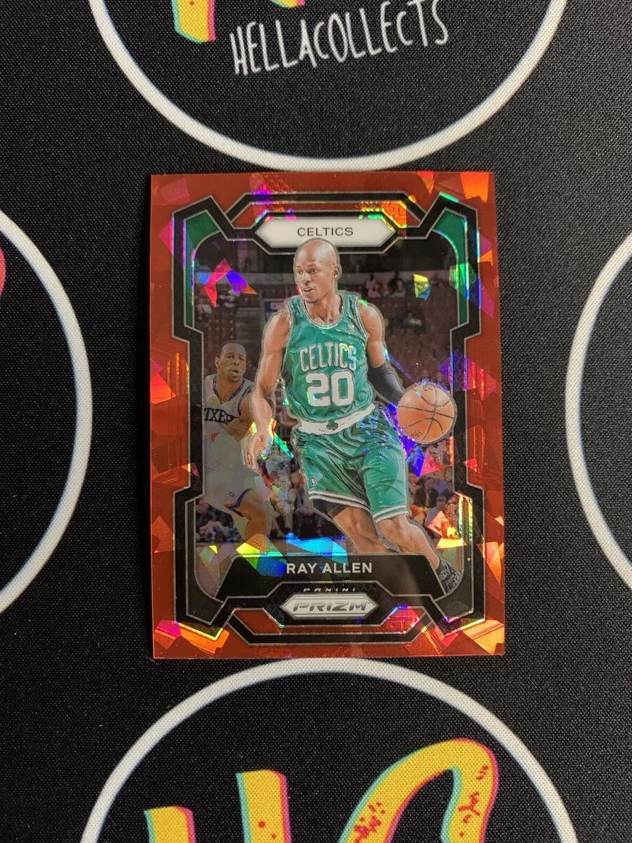 2023 Panini Prizm Basketball Red Ice Ray Allen #192