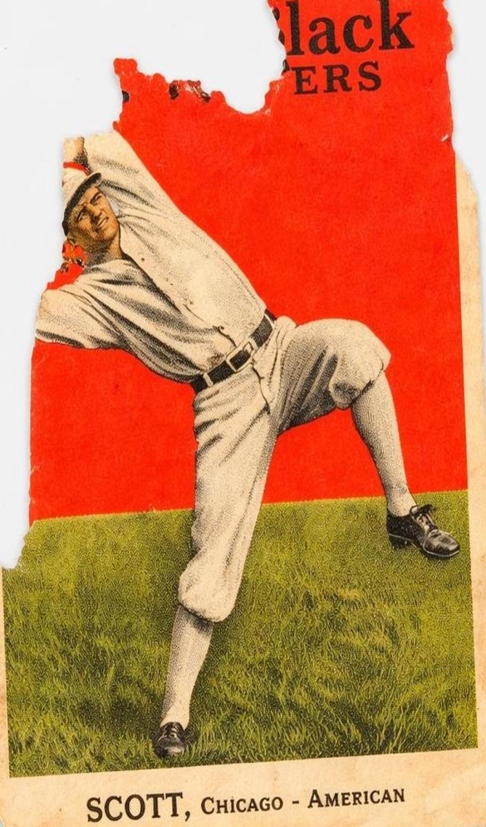 1914 Cracker Jack Baseball James Scott #26