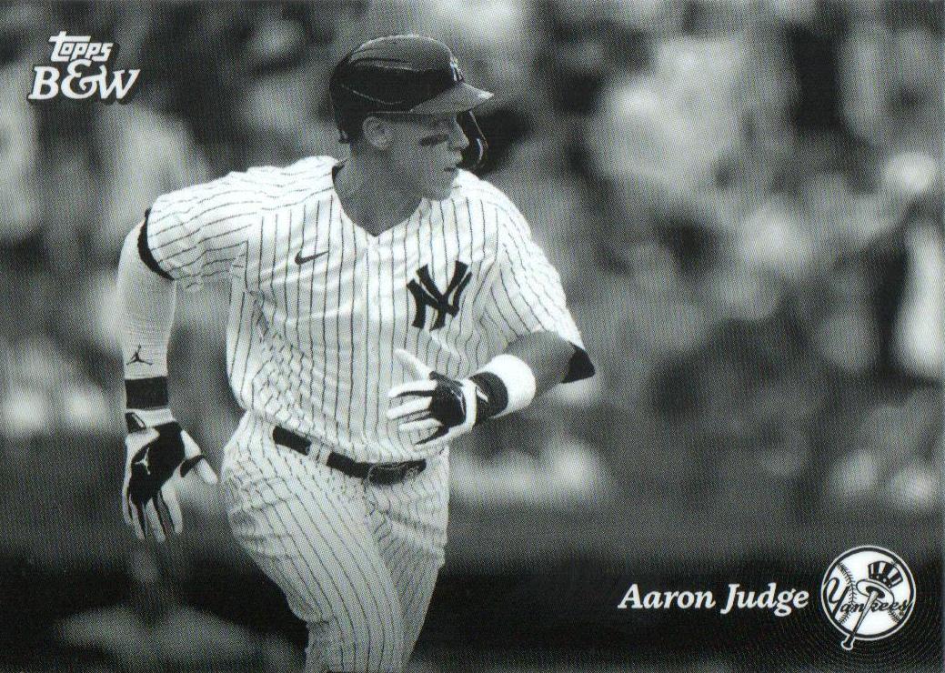 2023 Topps Baseball Black Aaron Judge #62