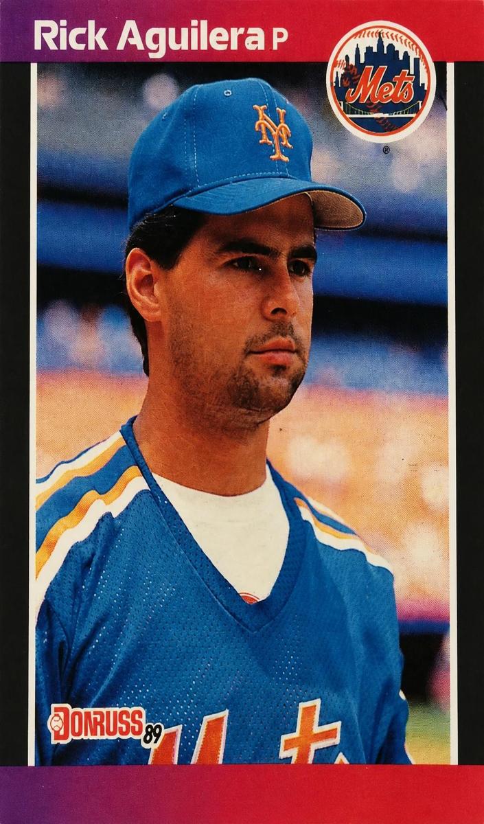 1989 Donruss Baseball Rick Aguilera #526