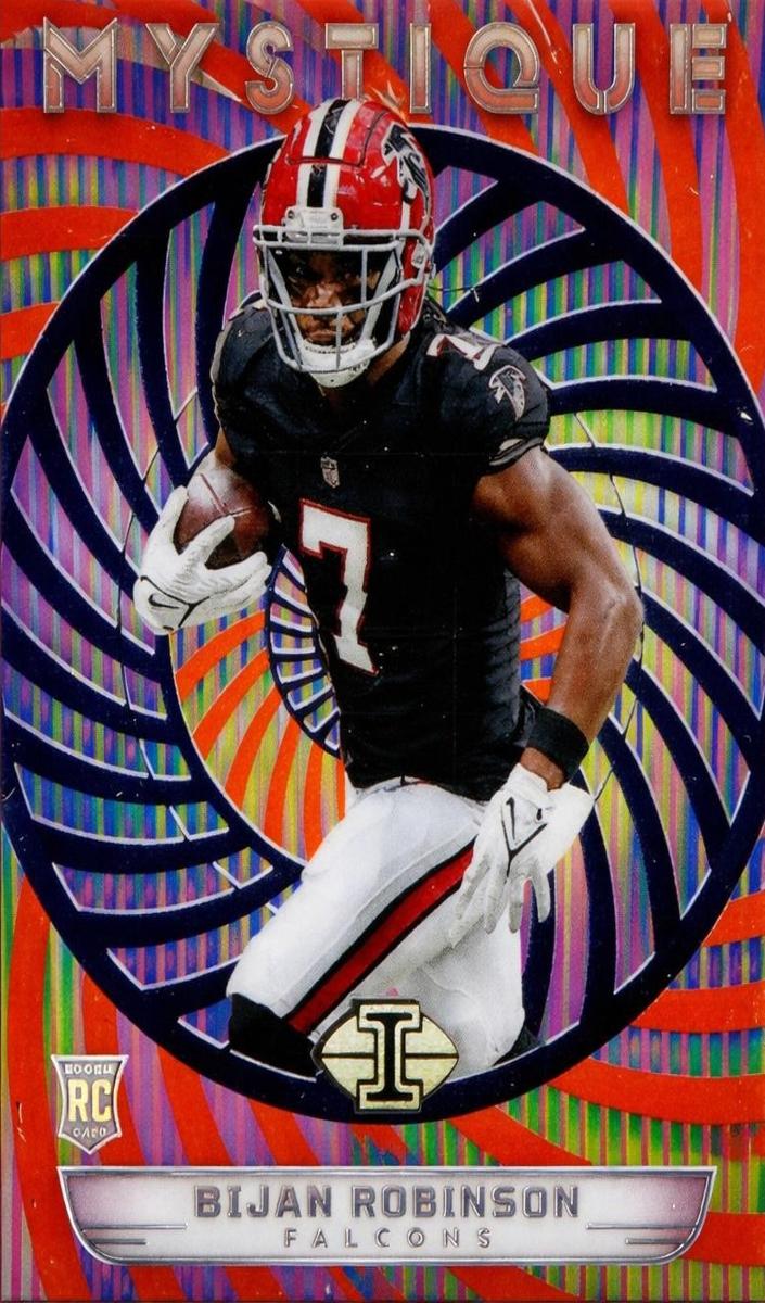 2023 Panini Illusions Football Orange Bijan Robinson #3