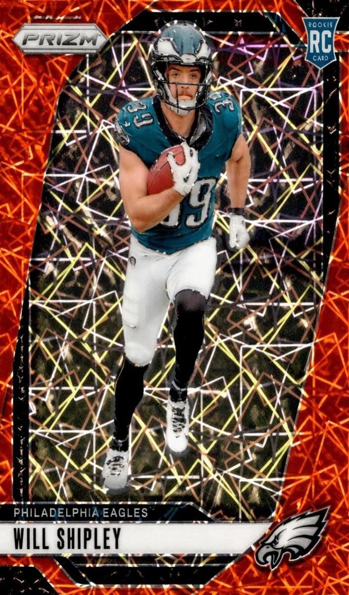 2024 Panini Prizm Football Lazer Will Shipley #397 PSA 9