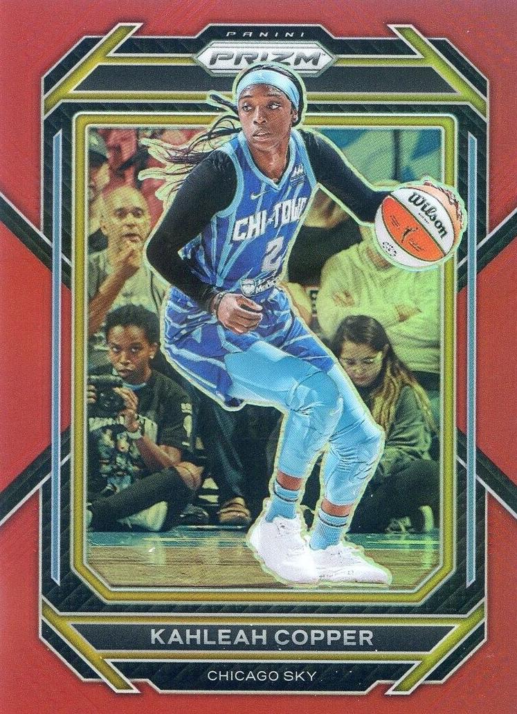 2023 Panini Prizm WNBA Basketball Red Kahleah Copper #73