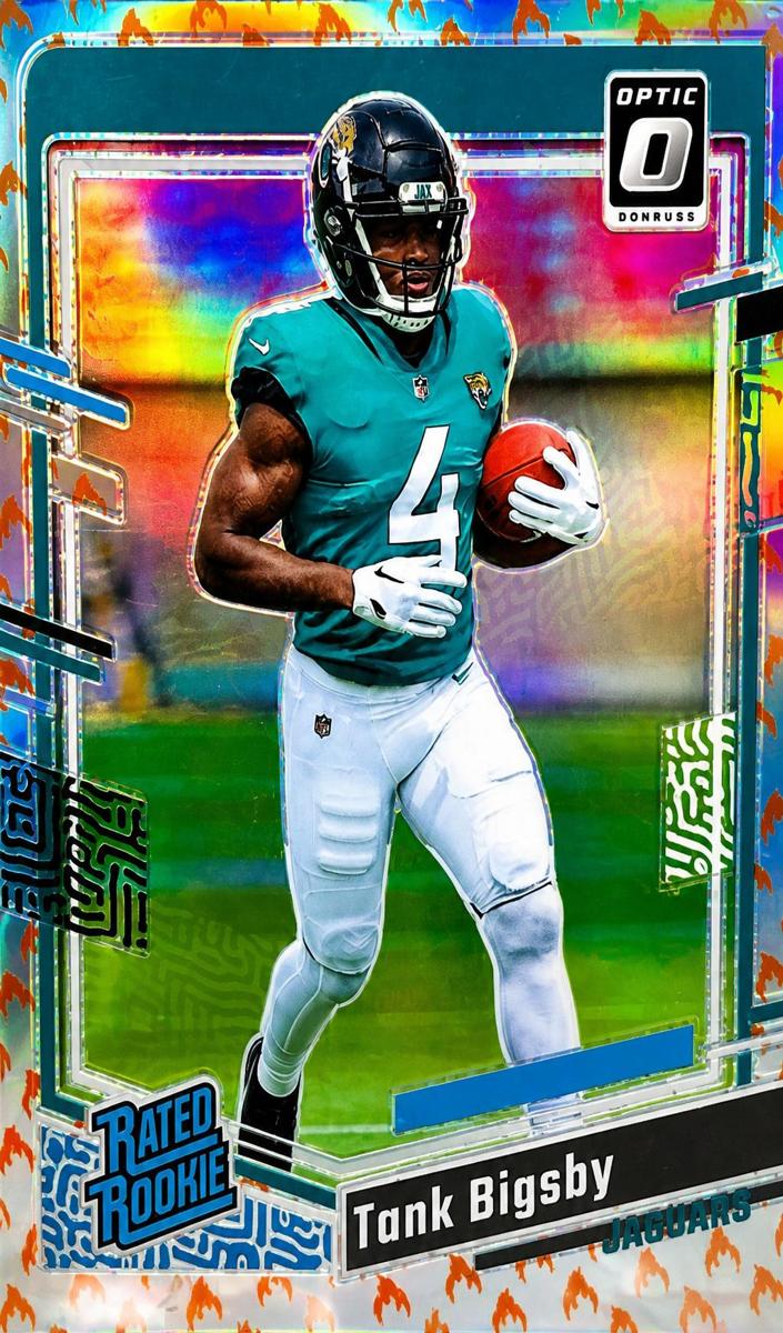 2023 Donruss Optic Football Fire Tank Bigsby #252
