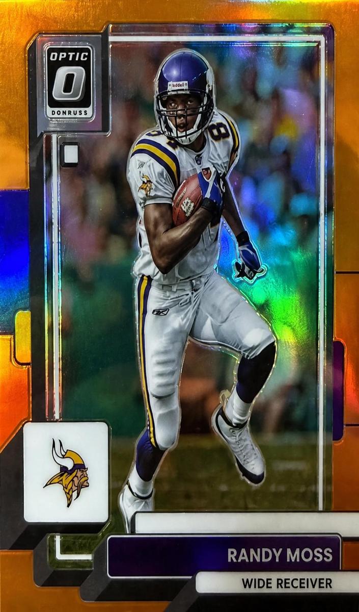 2022 Donruss Optic Football Orange Randy Moss #132