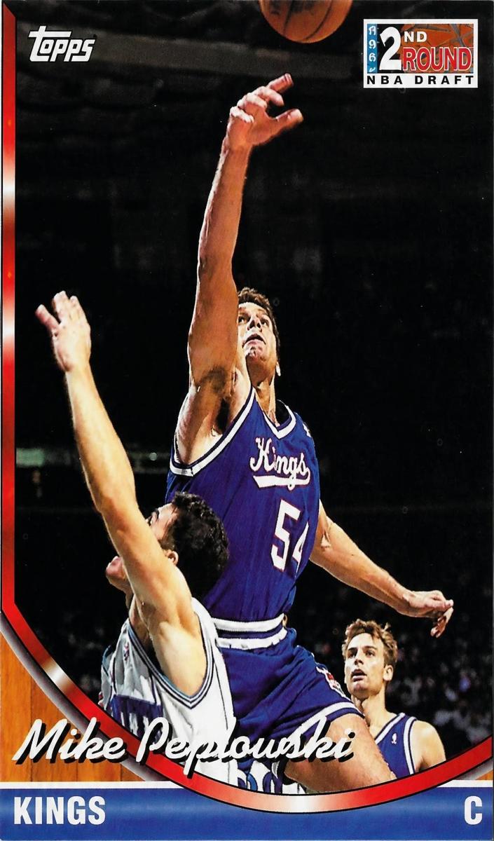 1993 Topps Basketball Mike Peplowski #314