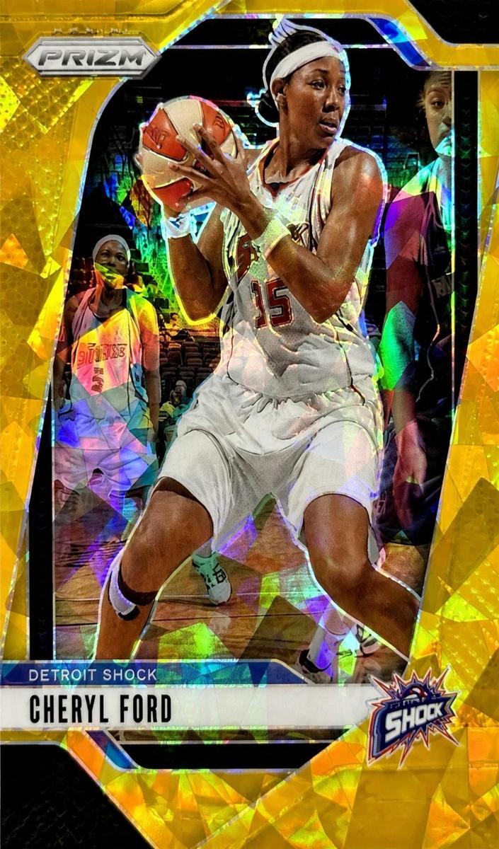2024 Panini Prizm WNBA Basketball Gold Ice Cheryl Ford #59